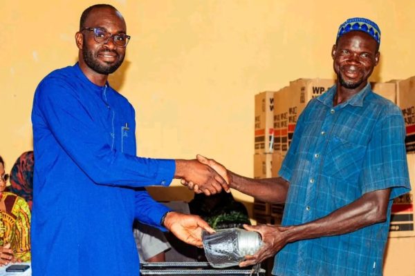 Walewale MP supports 100 dry-season farmers with water pumping machines